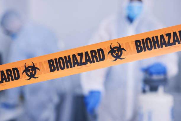 Professional Biohazard technician working in Nashville, NC